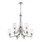 Z-Lite Joliet 9 Light Chandelier, Chrome & Clear 473-9CH - alternate 2
